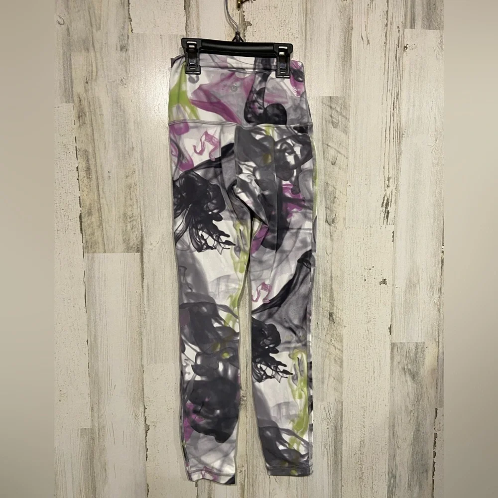 Lululemon Grey Purple Align High-Rise Pant Leggings 25